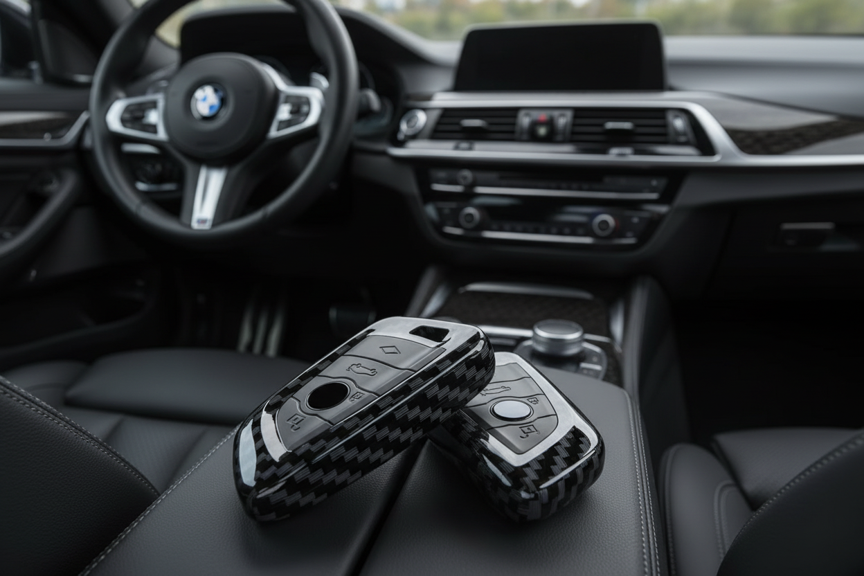 Carbonowe etui ochronne na kluczyk BMW – Twój kluczyk zasługuje na ochronę!